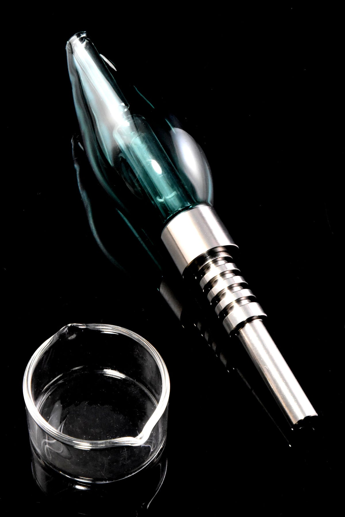 Glass Bulb Dab Straw “Mini Capsule” – 5½″ - Discreet Smoker