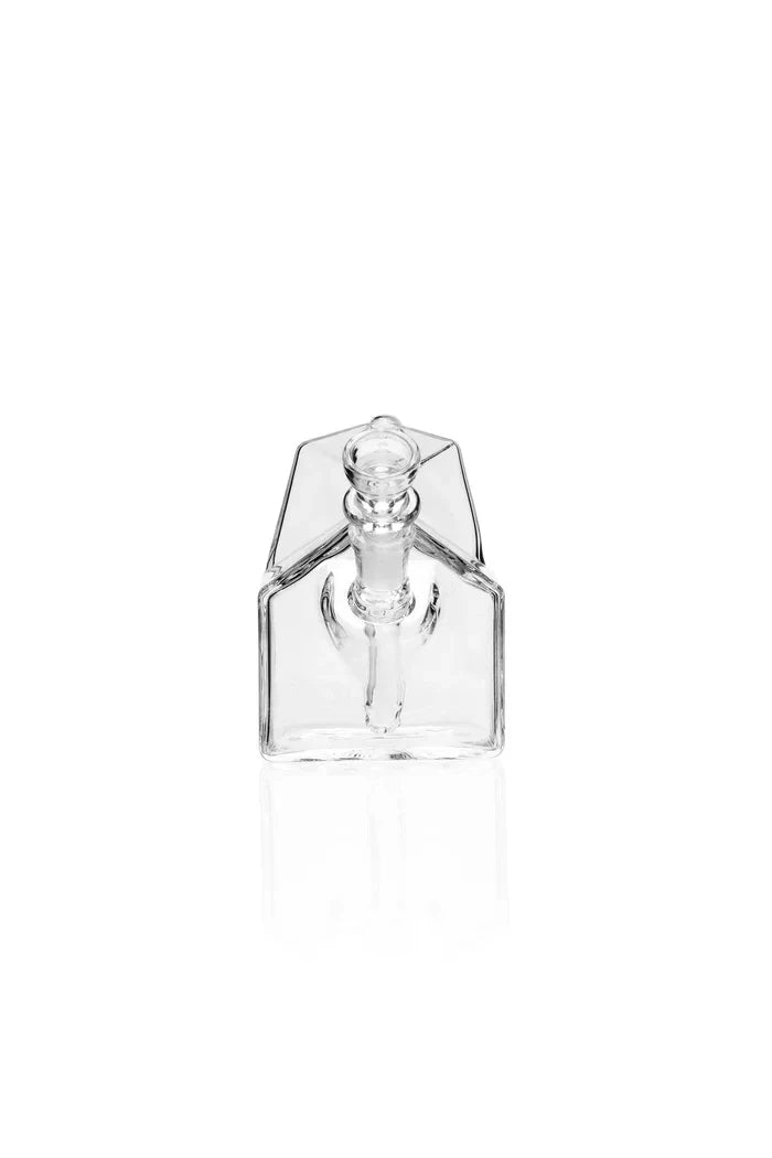 GRAV Clear Milk Carton Pocket Bubbler – 3.25″