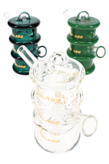 6B Glass Barrel Glass Bubbler – 3.5″ – Assorted Colors