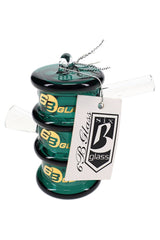 6B Glass Barrel Glass Bubbler – 3.5″ – Assorted Colors