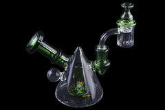 Space King Glass - 'Space Pyramid' Mini Rig - Discreet Smoker