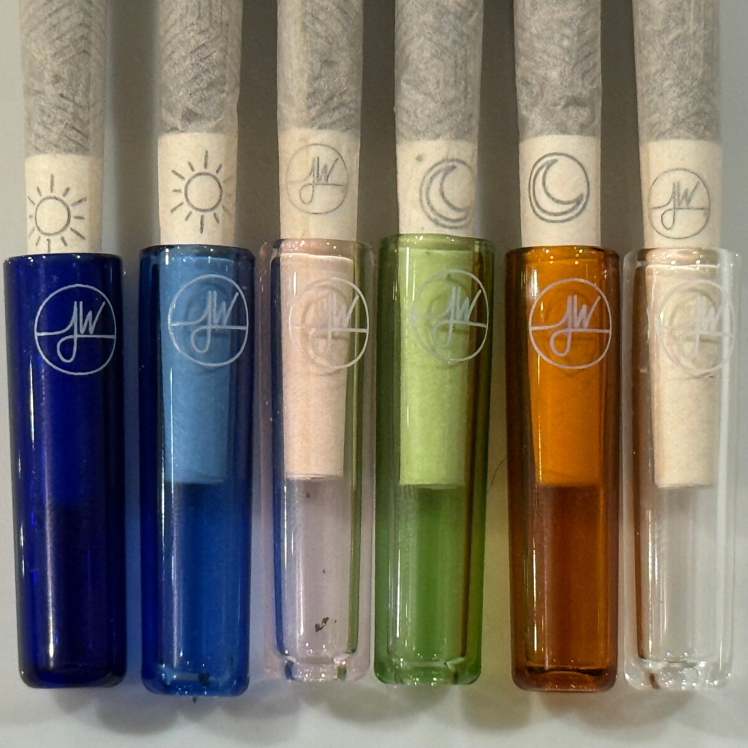 Glass Joint Tip | Amber - Discreet Smoker
