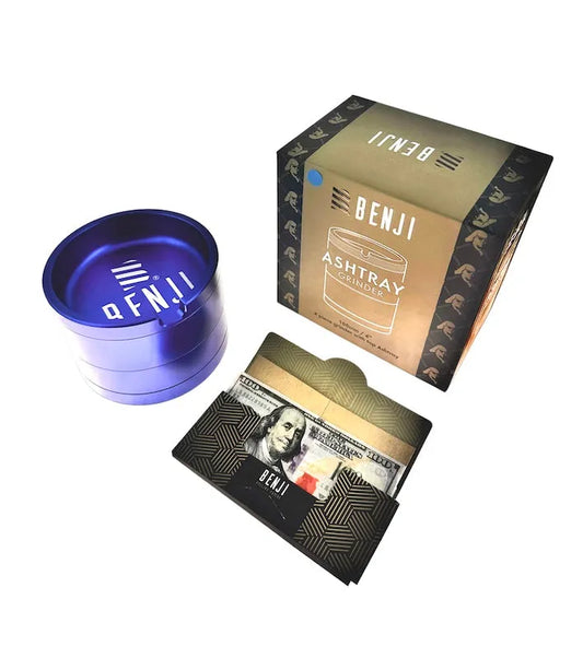 Benji XL Ashtray Grinder (4") - Discreet Smoker