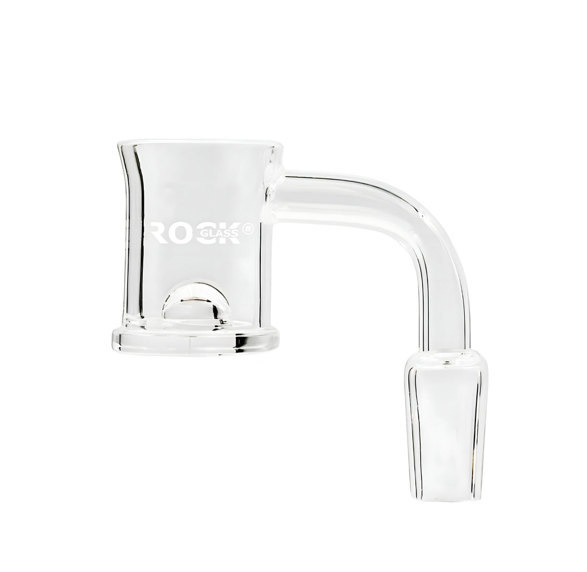 Cyclo-Quartz Vortex 14mm 90° Deep-Dish Autospinner Banger - Discreet Smoker