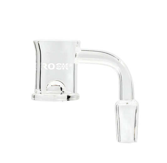 Cyclo-Quartz Vortex 14mm 90° Deep-Dish Autospinner Banger - Discreet Smoker