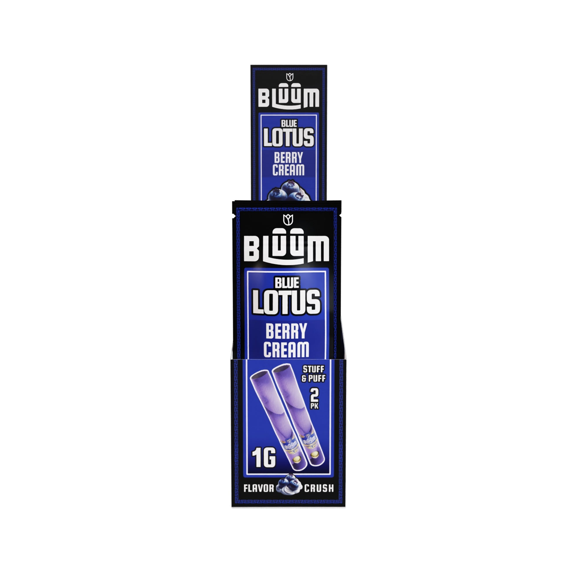 Bluum Wild Flower 2pk Lotus Rolls – 10ct - Discreet Smoker
