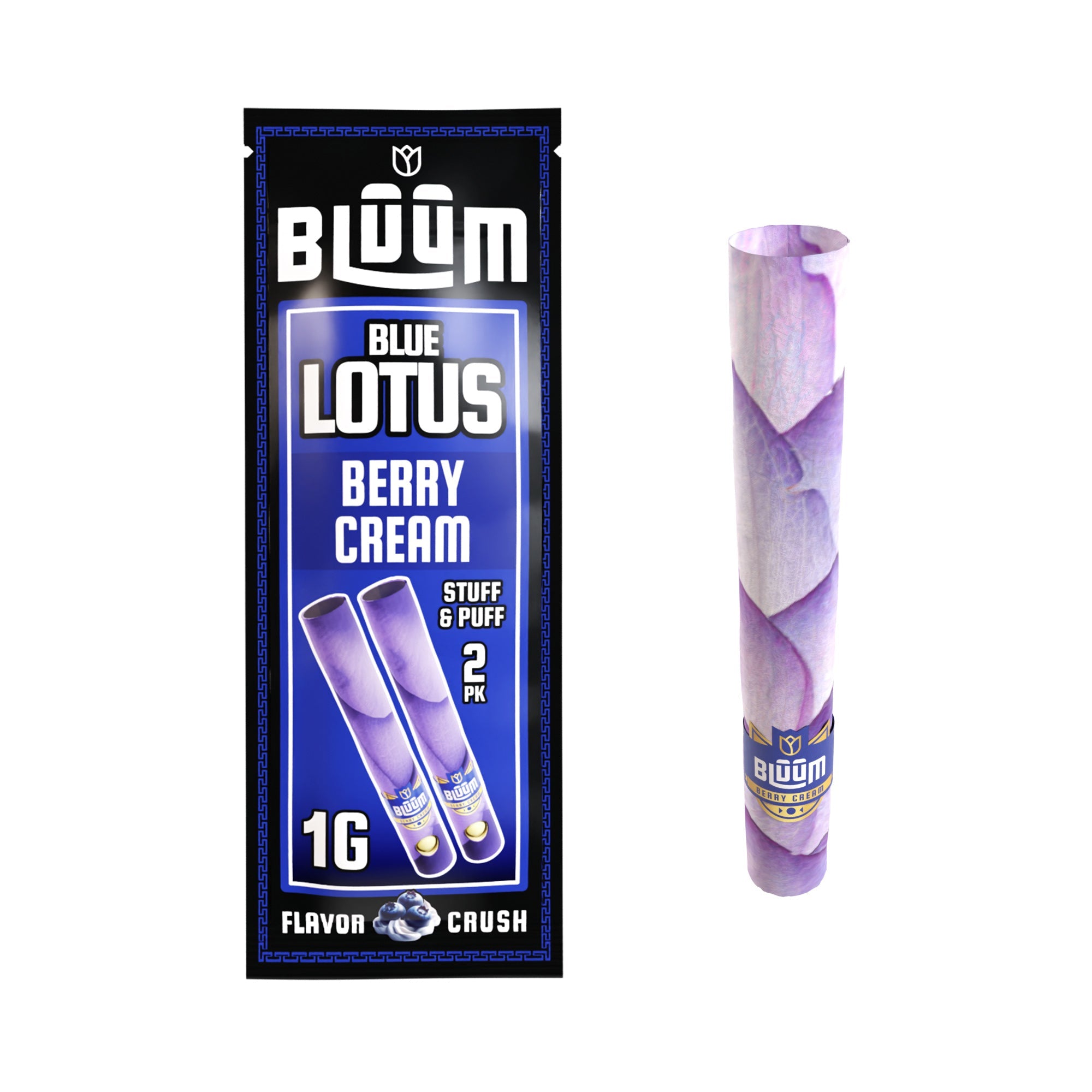 Bluum Wild Flower 2pk Lotus Rolls – 10ct - Discreet Smoker
