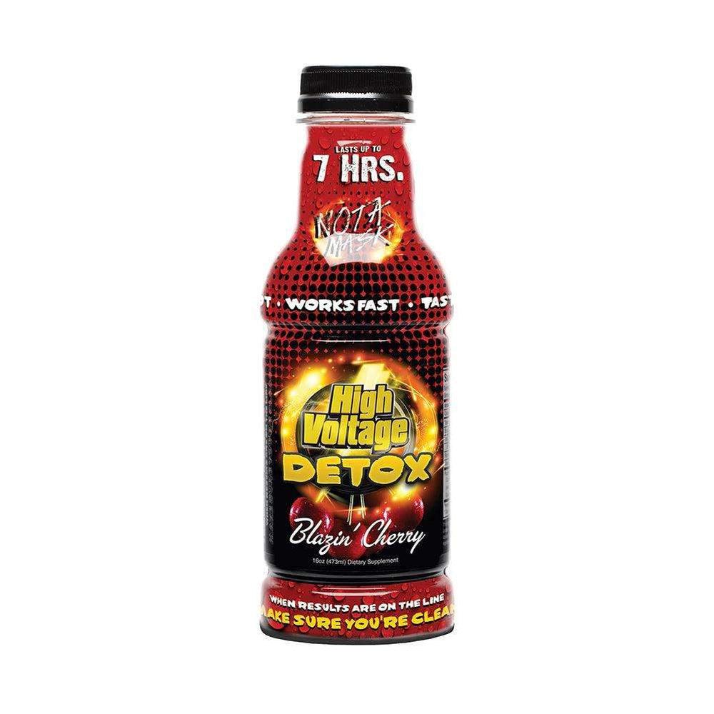 High Voltage Detox 16oz - Blazin Cherry - Discreet Smoker