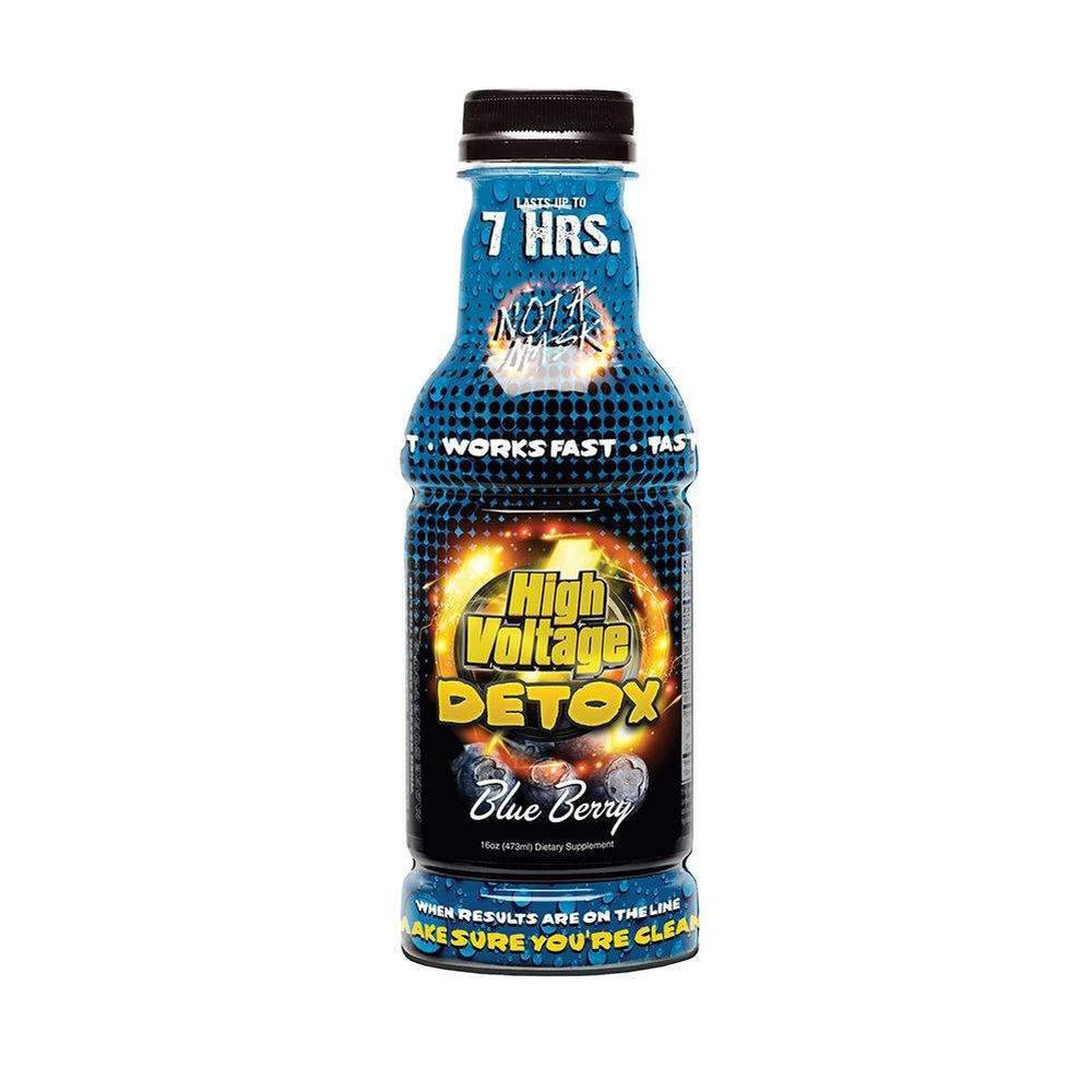 High Voltage Detox 16oz - Blueberry - Discreet Smoker