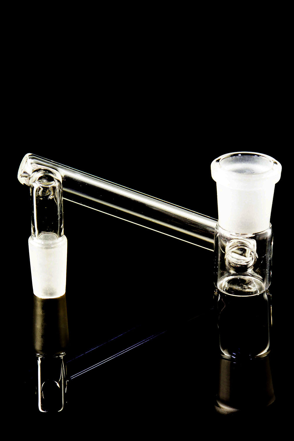 18.8 mm Female to 14.5 mm Male Drop-Down Sidecar Adapter - Discreet Smoker
