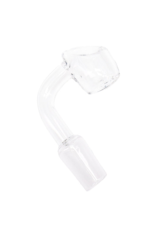 Quartz 14.5 mm Male 90° Banger – 4 mm Thick