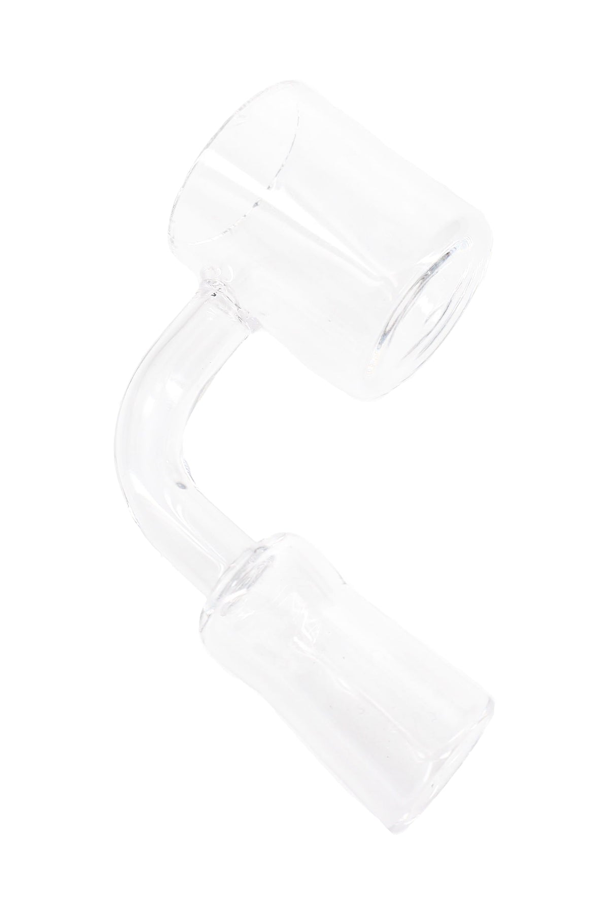 Quartz 90° Domeless Banger – 30 mm – 14.5 & 18.8 – Male/Female - Discreet Smoker