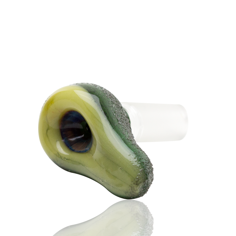 Empire Glassworks “Avocadope” Glass Bowl – 14.5 mm Male – US-Made - Discreet Smoker