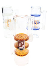 6B Glass Triple Honeycomb Ash Catcher – 14.5/18.8 mm – Assorted Colors