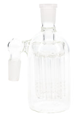 Glass-on-Glass 14.5 mm Male-to-Female 90° Ash Catcher – 8-Arm Tree Perc – 4½″