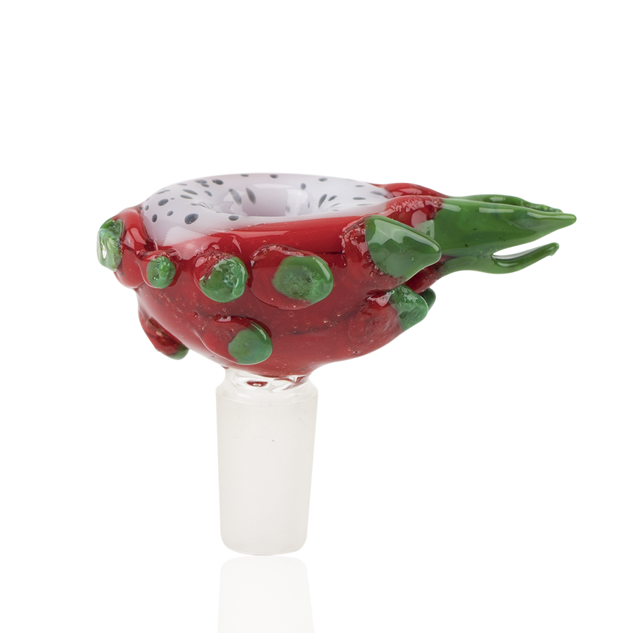 Empire Glassworks Dragon Fruit Bong Bowl – 14.5 mm Male – US-Made - Discreet Smoker