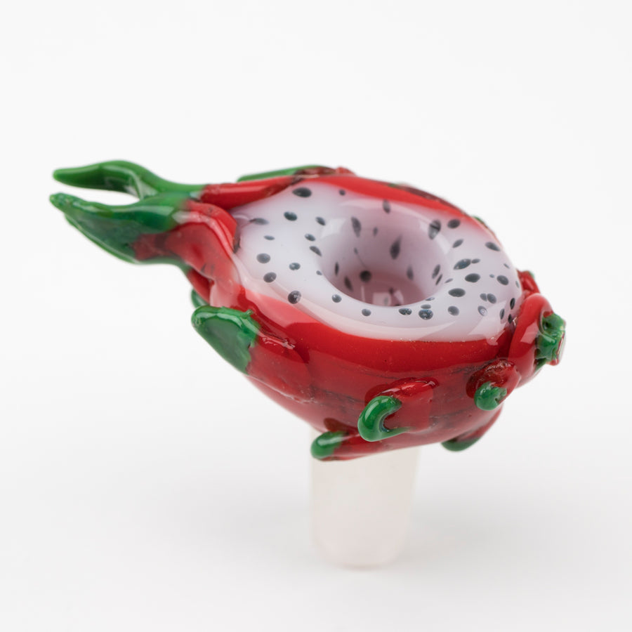 Empire Glassworks Dragon Fruit Bong Bowl – 14.5 mm Male – US-Made - Discreet Smoker