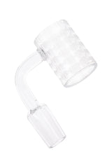 Quartz 14.5 mm Male Flat-Top Banger – Frosted Design