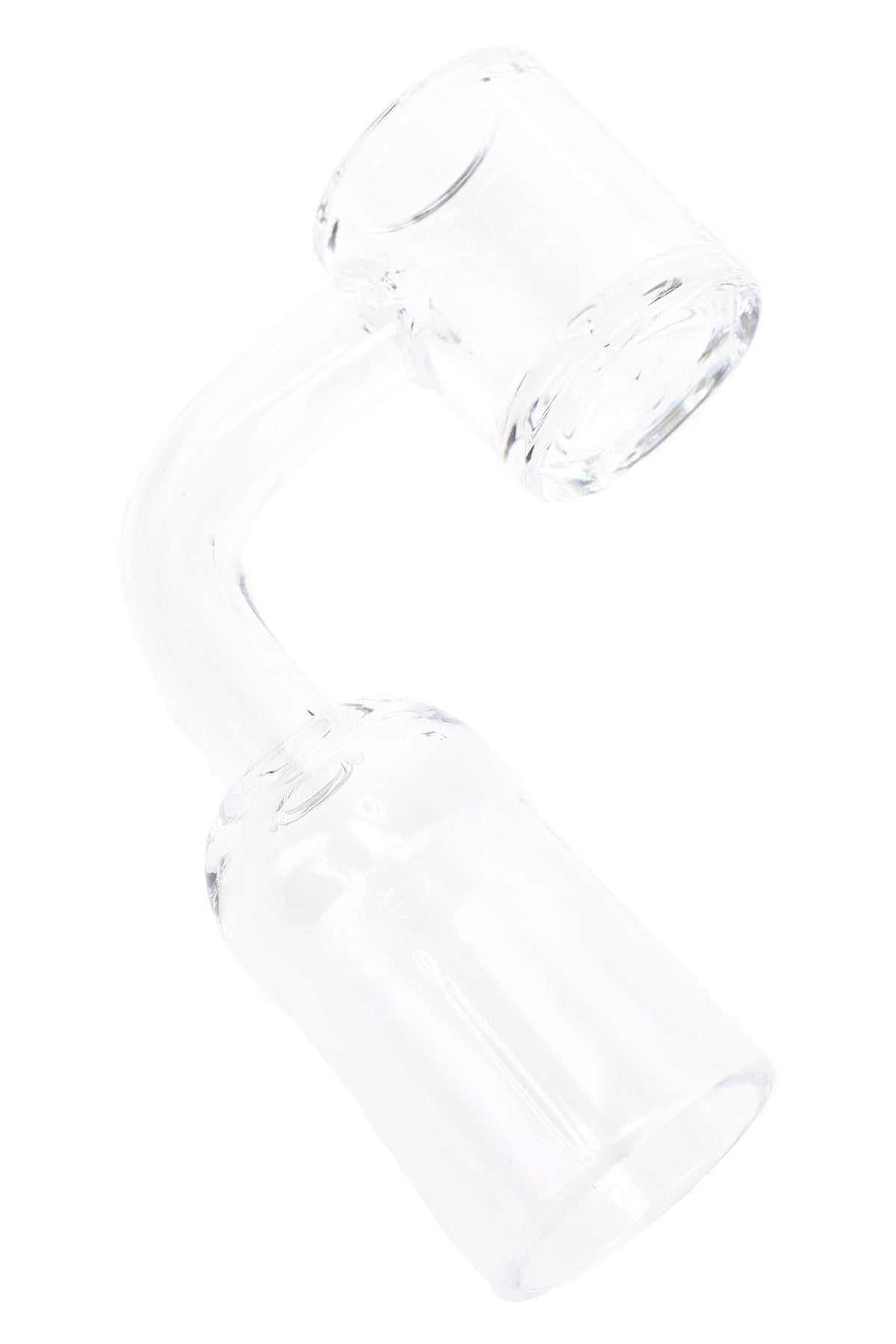 Quartz Flat-Top Banger – 4 mm Thick – 14.5 & 18.8 mm – Male or Female - Discreet Smoker