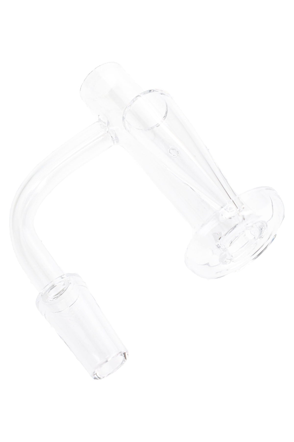 Long Neck Funnel Quartz 14.5 mm Male 90° Terp Slurper Banger