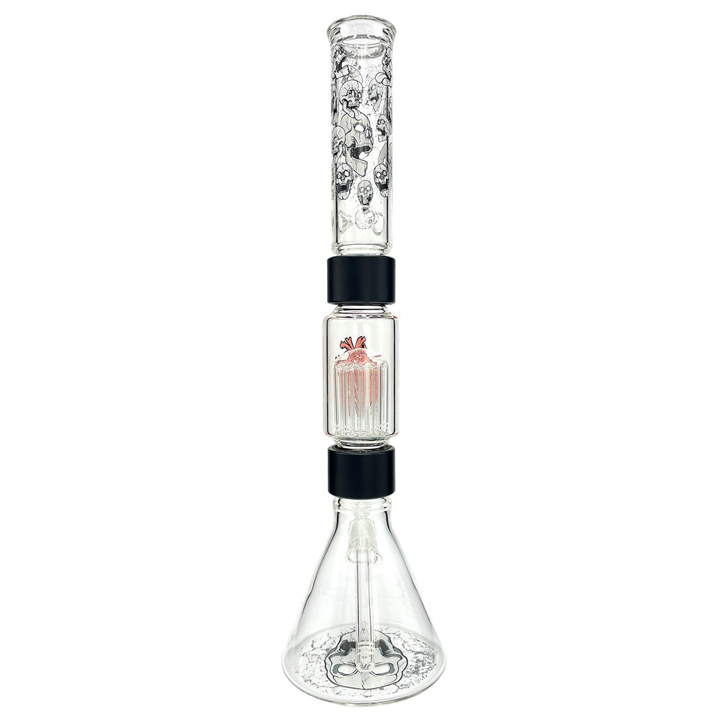 Prism Skull Beaker Double Stack - Discreet Smoker