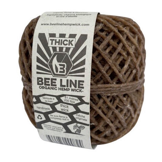 Bee Line Hemp Wick Hemp Wick Ball - Discreet Smoker