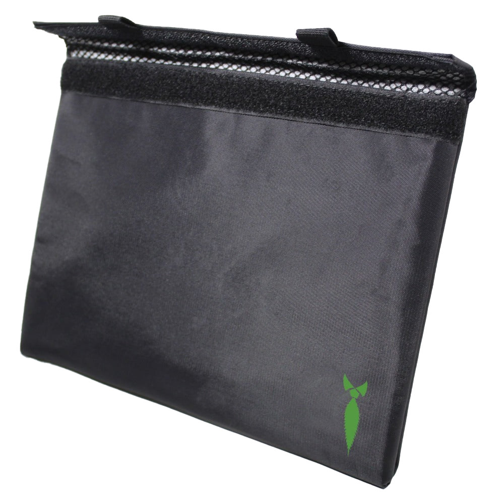 Large Smell Proof Bag with Hemp Boho Backpack - Odor Locking Bag