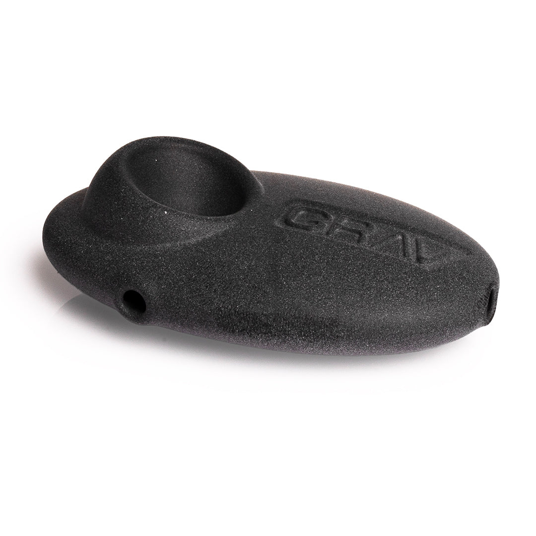 Grav Sandblasted Pebble Spoon Pipe - Discreet Smoker