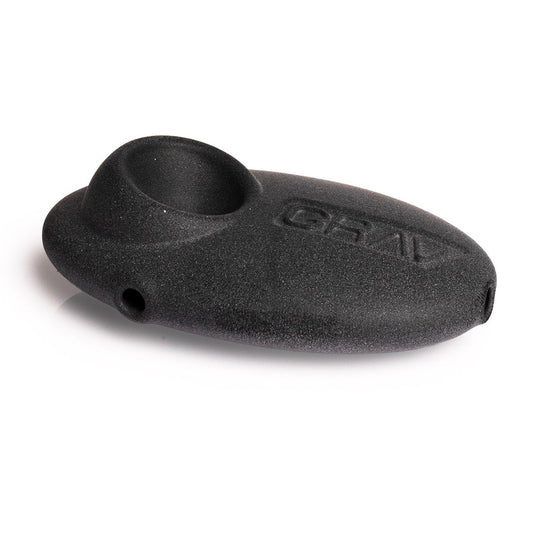 Grav Sandblasted Pebble Spoon Pipe - Discreet Smoker
