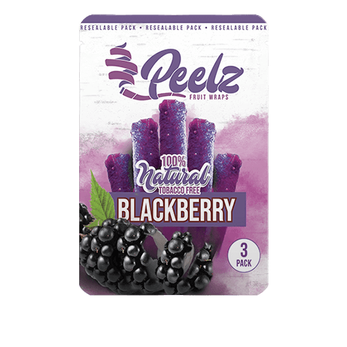 Peelz Fruit Wraps - Blackberry (10-Pack) - Discreet Smoker