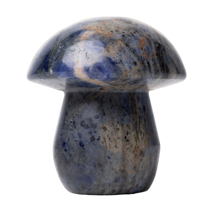 Astral Project Gemstone Shroom Pipe, Blue Sodalite
