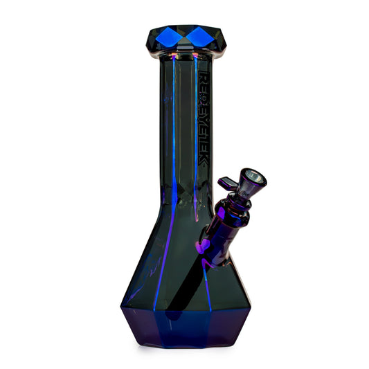 Red Eye Tek 12" Orion Beaker Base Glass Water Pipe - Discreet Smoker