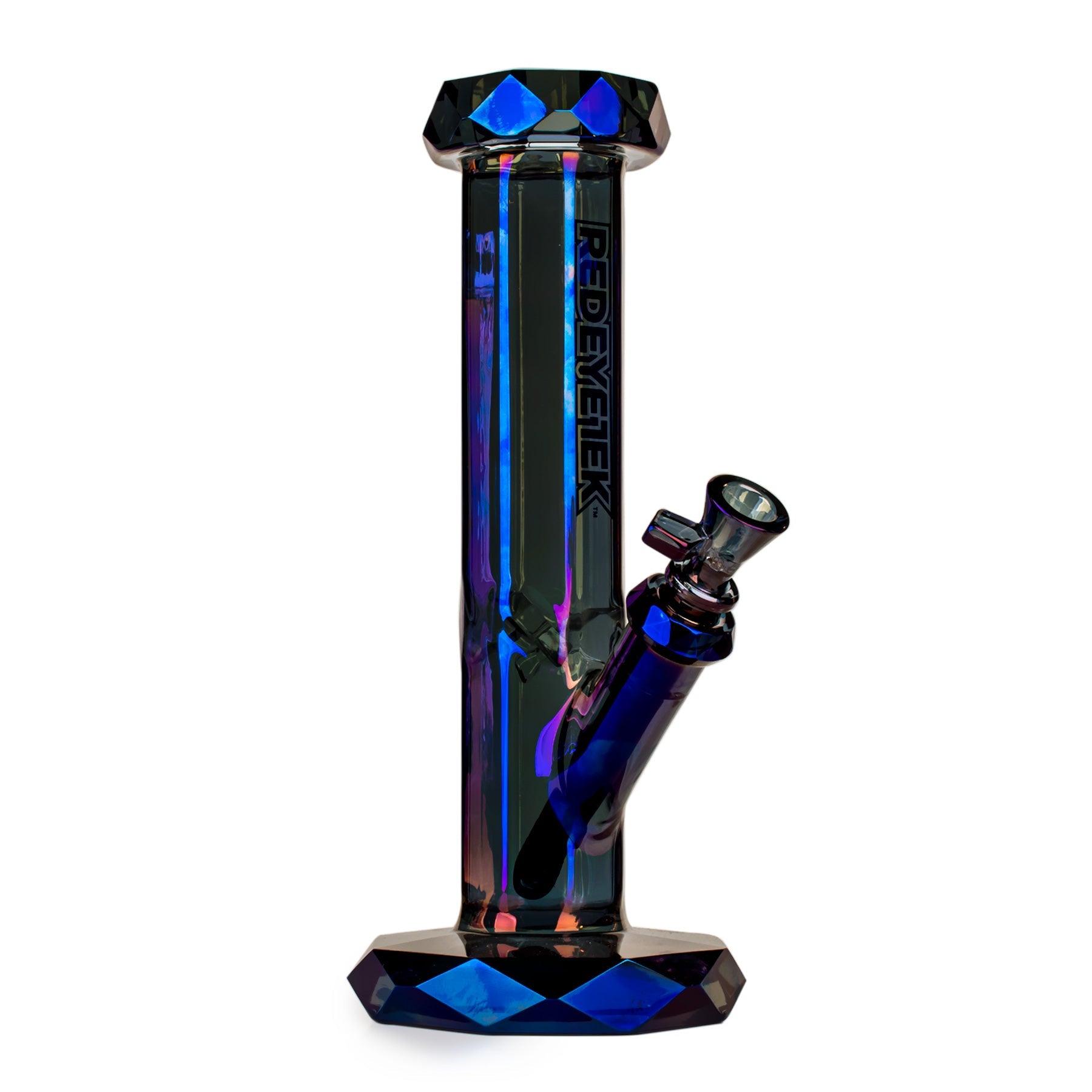 Red Eye Tek 12" Draco Straight Base - Discreet Smoker