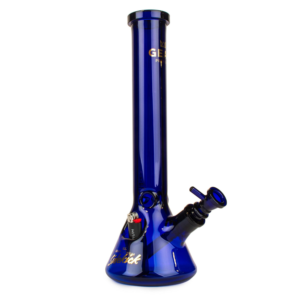 Gear Premium 15" Sidekick (Beaker) Water Pipe - Discreet Smoker