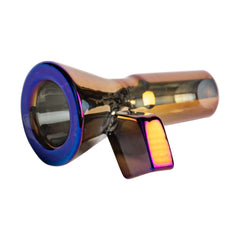 Red Eye Glass 14mm Metallic Terminator Bowl - Discreet Smoker