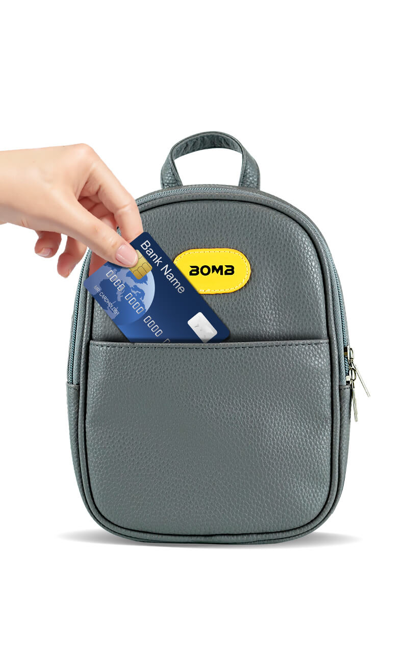 Bomb Erig Bag Carrying Case - Discreet Smoker