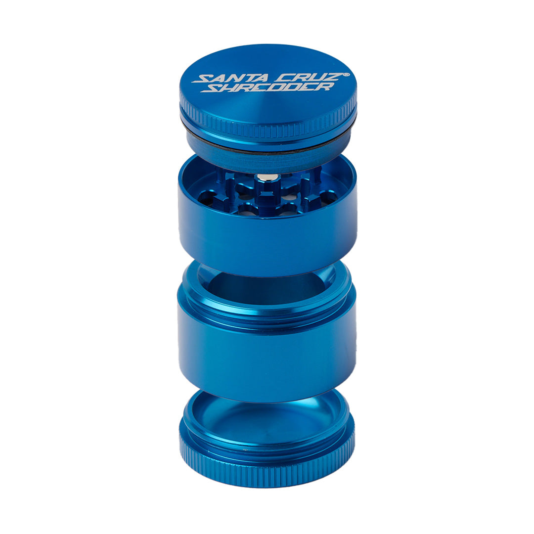 Santa Cruz Shredder Small 4-Piece Grinder - Discreet Smoker