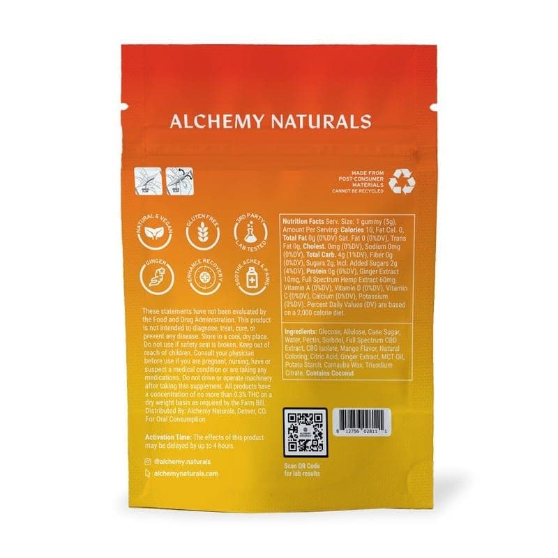 CBD Gummies for Soothing Relief with CBG - Discreet Smoker