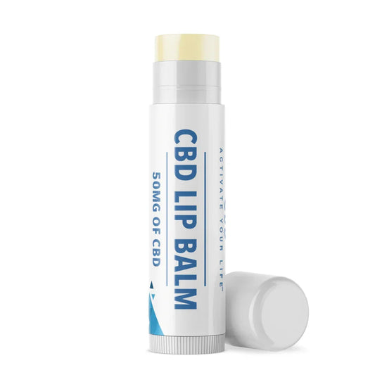 ACTIV8 CBD Lip Balm: 50mg CBD - Discreet Smoker