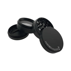 Sir Shredalot Color 4-Piece Metal Herb Grinder - 50mm - Discreet Smoker