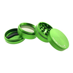 Sir Shredalot Color 4-Piece Metal Herb Grinder - 50mm - Discreet Smoker