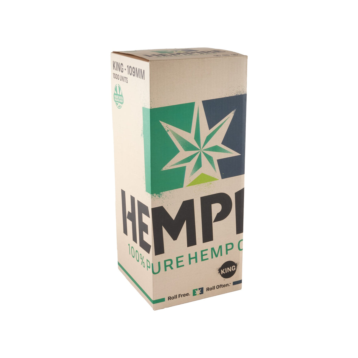 Hempire Paper Cones - 109mm - 1000pc - Discreet Smoker