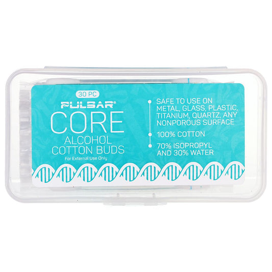 30PC - Pulsar CORE Alcohol Filled Cotton Buds - Discreet Smoker