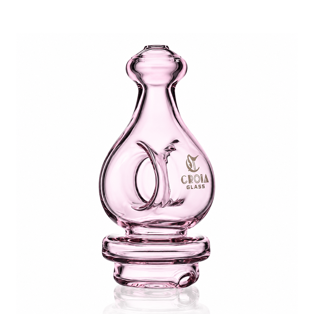 4" Teardrop Dry Top for Puffco Peak & Peak Pro | Croia Glass - Discreet Smoker