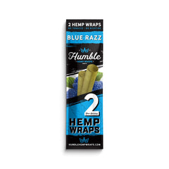 Humble Hemp Wraps - Blue Razz - 25 Pack - Discreet Smoker