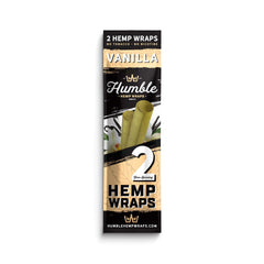 Humble Hemp Wraps - Vanilla - 25 Pack - Discreet Smoker