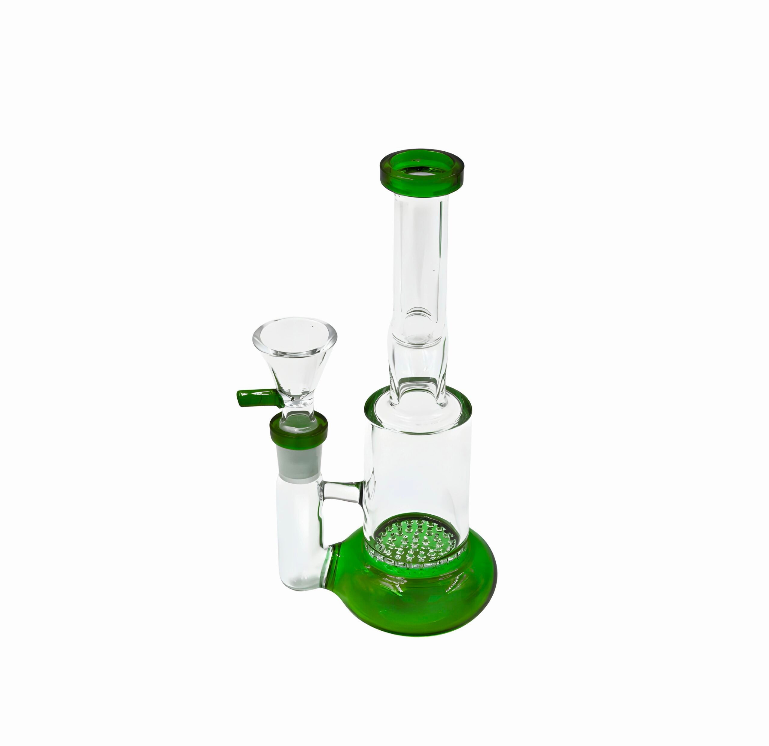 Honeycomb Curve 7” Bong - Discreet Smoker