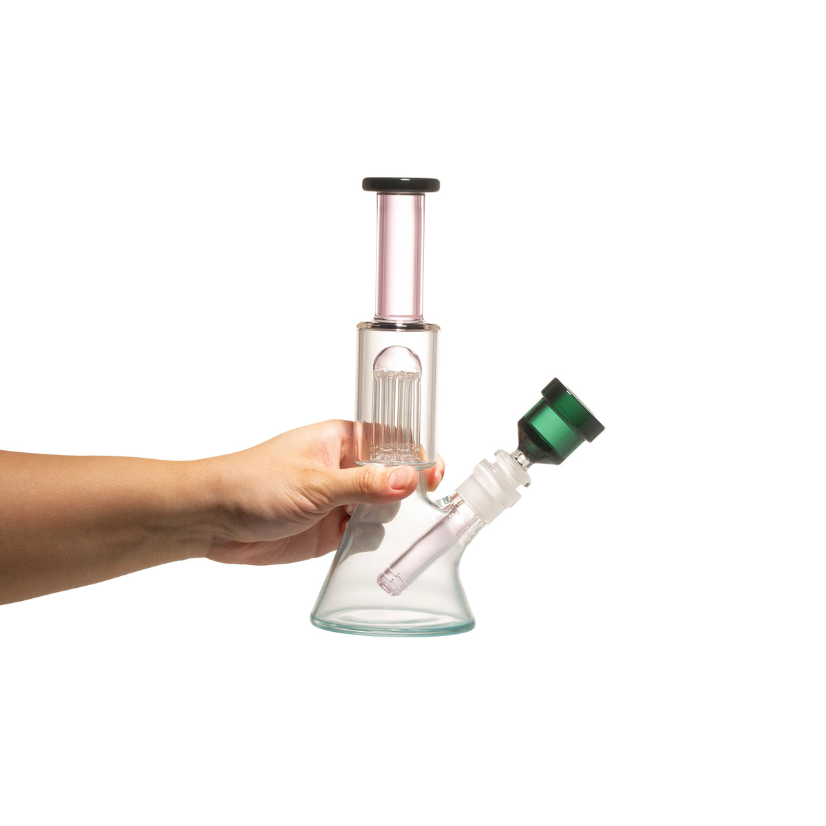 Stack Perc Mini 9" Beaker Bong - Discreet Smoker