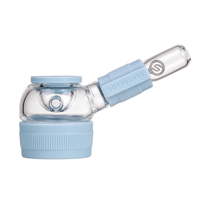 Softglass Core Hand Pipe, Cerulean