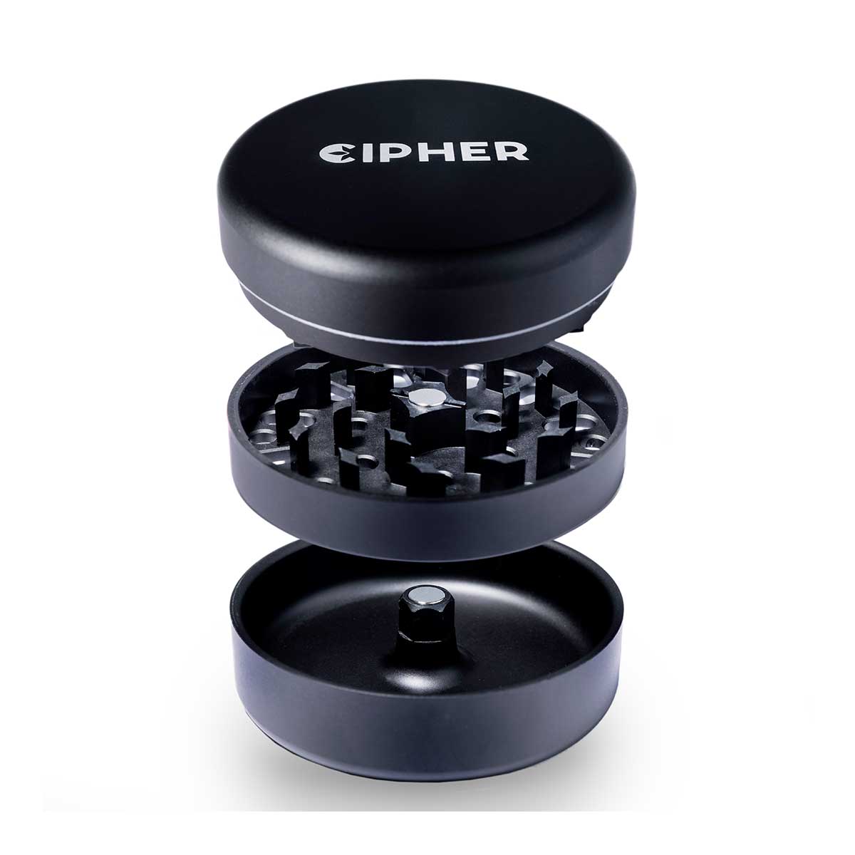Ultra 3-piece Herb Grinder - Discreet Smoker
